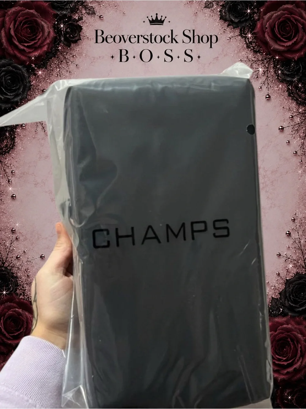 New NWT Unisex CHAMPS Onyx Waterproof Toiletry Makeup Storage Bag